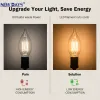 NEWDAYS brand cross-border new C35L tail-end transparent filament lamp E14 commonly used screw-type retro American energy-saving bulb, energy-saving high-brightness, ultra-long battery life, limited-time discount bulb Application Scenario